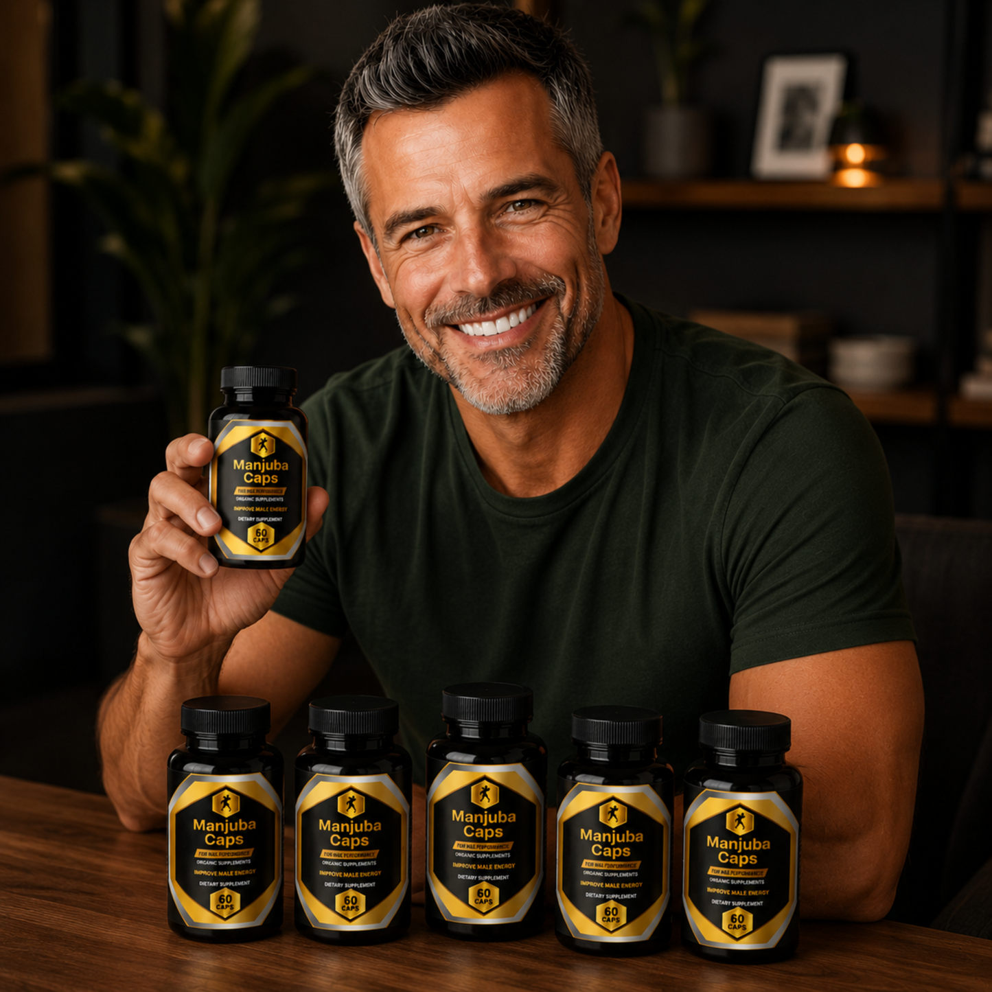 Manjuba Caps — 6 Bottles - 180-Day Protocol | Best Value