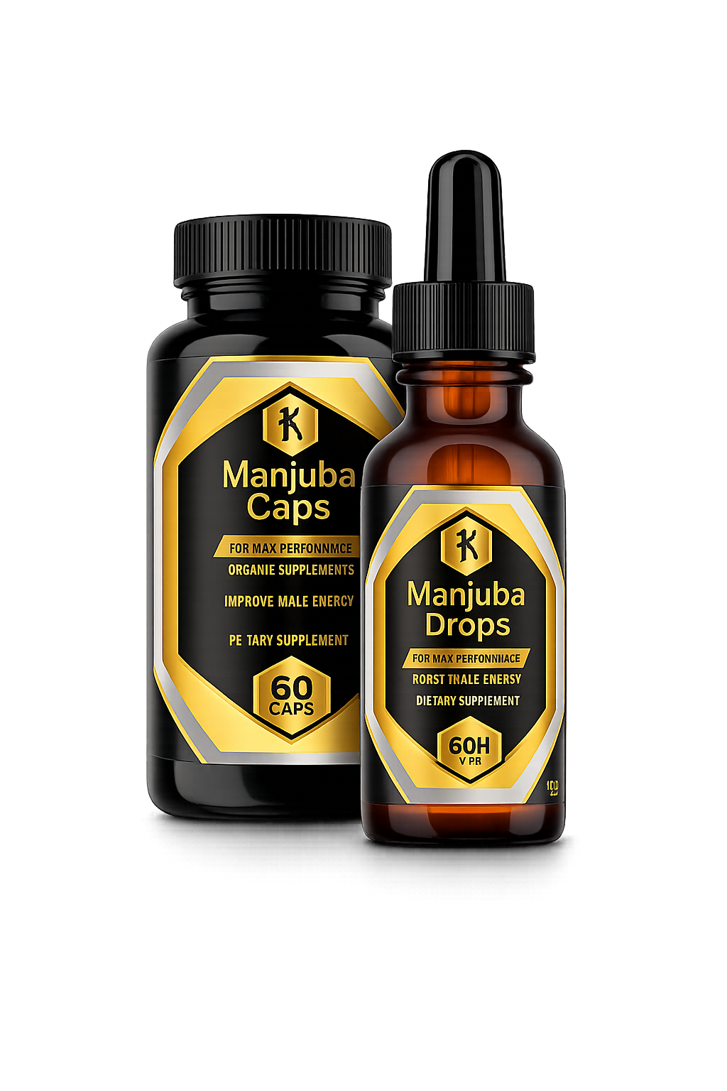 The Mastery Protocol™ |  [1 Manjuba Caps, 1 Manjuba Drops, and The Hardness Code™]