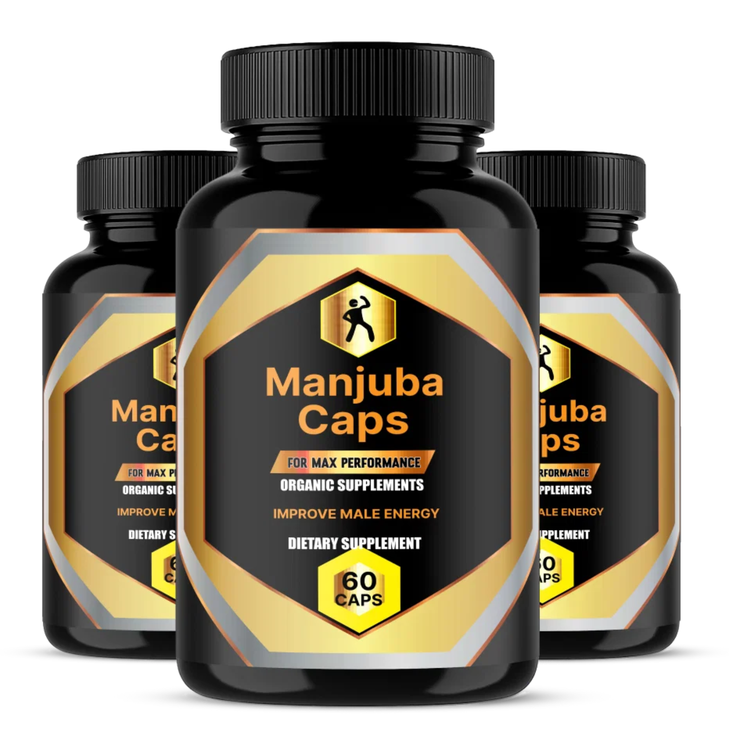 Manjuba Caps —  3 Bottles - 90-Day Protocol | Most Popular