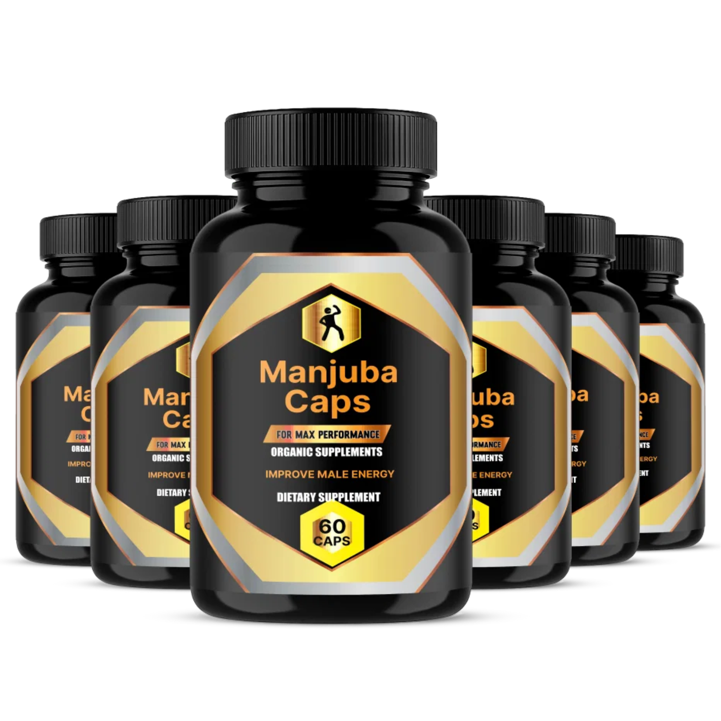 Manjuba Caps — 6 Bottles - 180-Day Protocol | Best Value