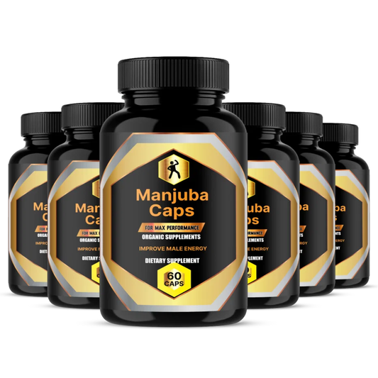 Manjuba Caps — 6 Bottles - 180-Day Protocol | Best Value