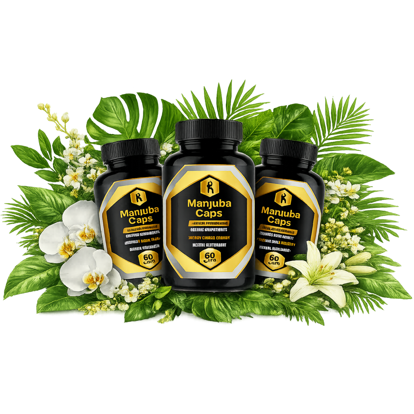Manjuba Caps —  3 Bottles - 90-Day Protocol | Most Popular