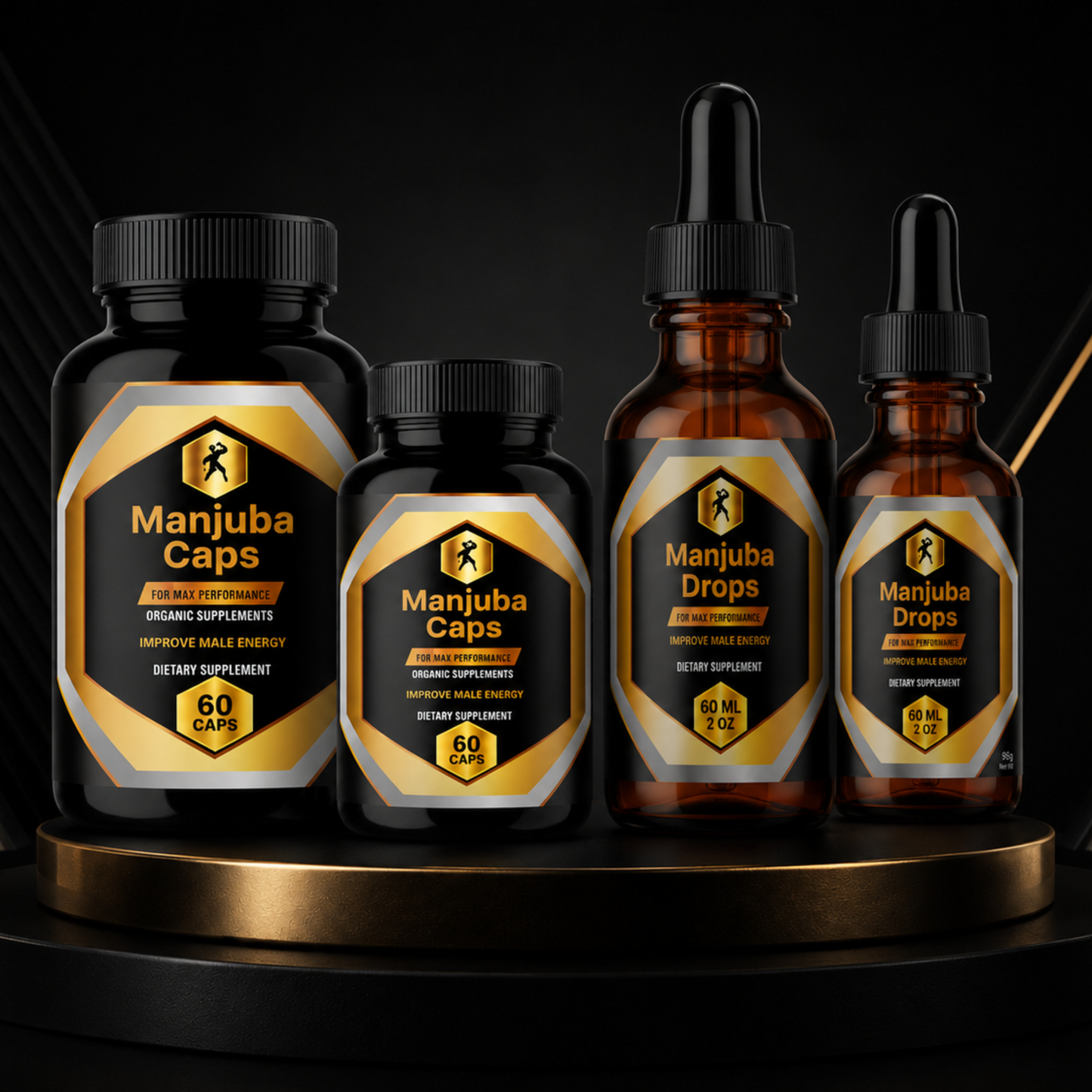 Complete VELARI Protocol — 2 Months (2 Caps + 2 Drops)