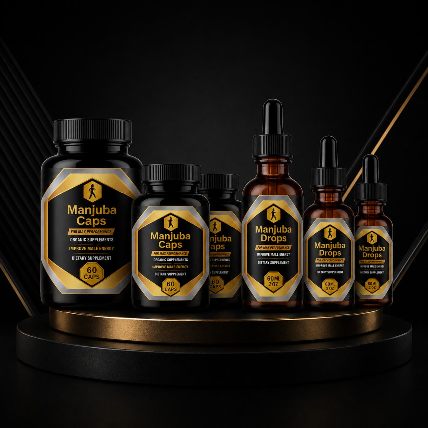 Complete VELARI Protocol — 3 Months (3 Caps + 3 Drops) | Most Recommended